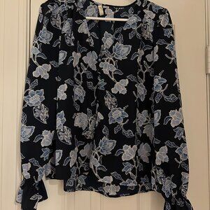 Joie, Size M, Navy, White and Light Blue